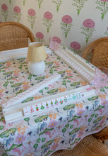 Load image into Gallery viewer, Scalloped Square Game Table Topper | Waterlily