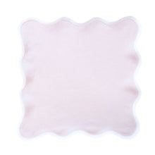 Load image into Gallery viewer, Linen Scalloped Square | Lilac