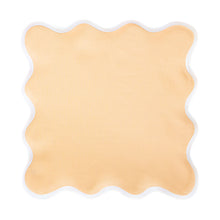 Load image into Gallery viewer, Linen Scalloped Square | Poppy Peach