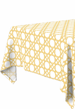 Load image into Gallery viewer, Rectangle Tablecloth | Gold Cane | PRE-ORDER