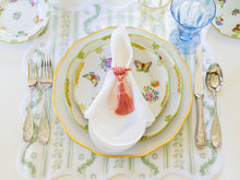 Load image into Gallery viewer, Square Scalloped Placemat | Boxwood Garden - Sage