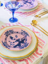 Load image into Gallery viewer, Round Scalloped Placemat | Boxwood Garden-Rose