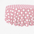 Round Tablecloth | Pink Cane
