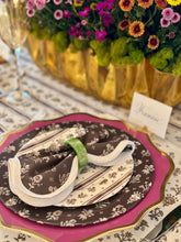 Load image into Gallery viewer, Square Scalloped Napkin | Floral Fête | FINAL SALE
