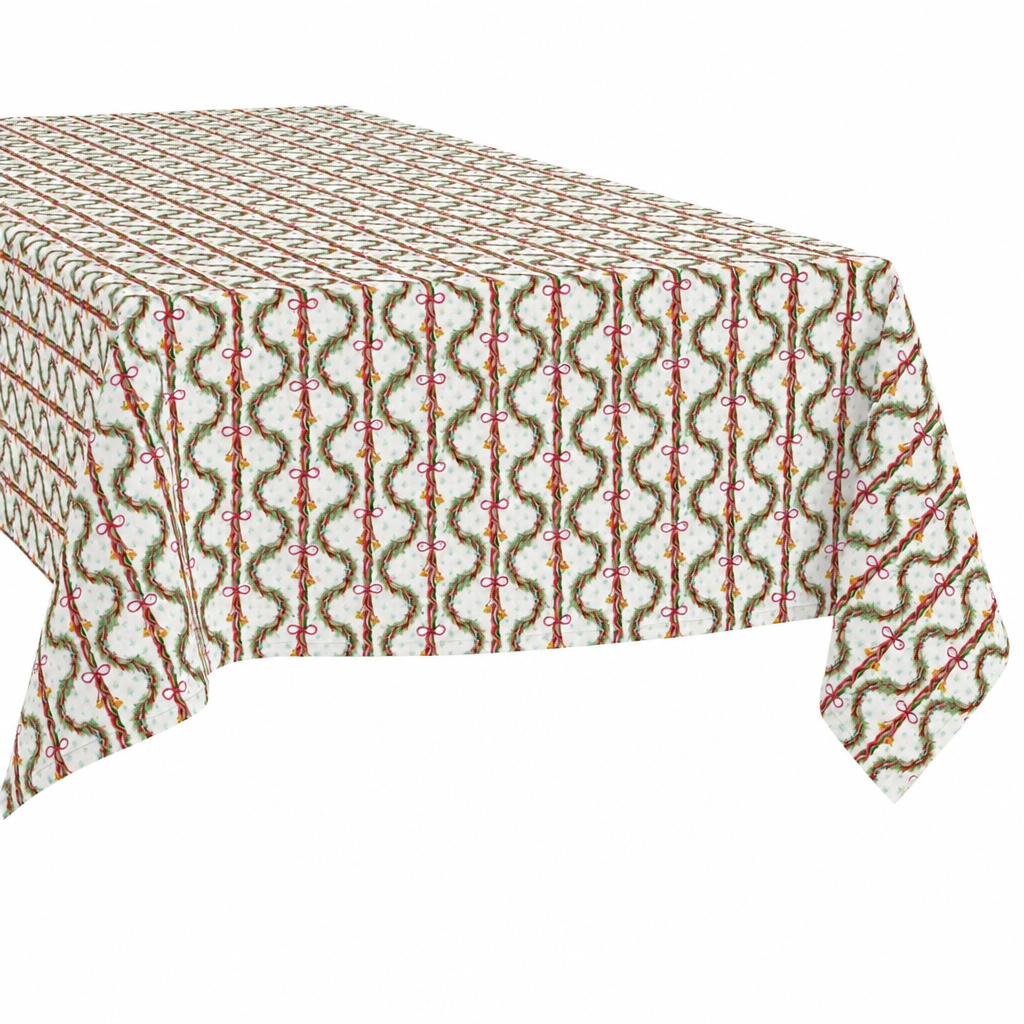Rectangle Tablecloth | Carol of the Bells