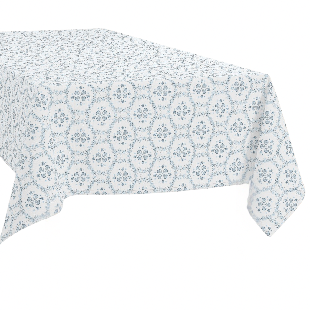 Rectangle Tablecloth | Floral Trellis