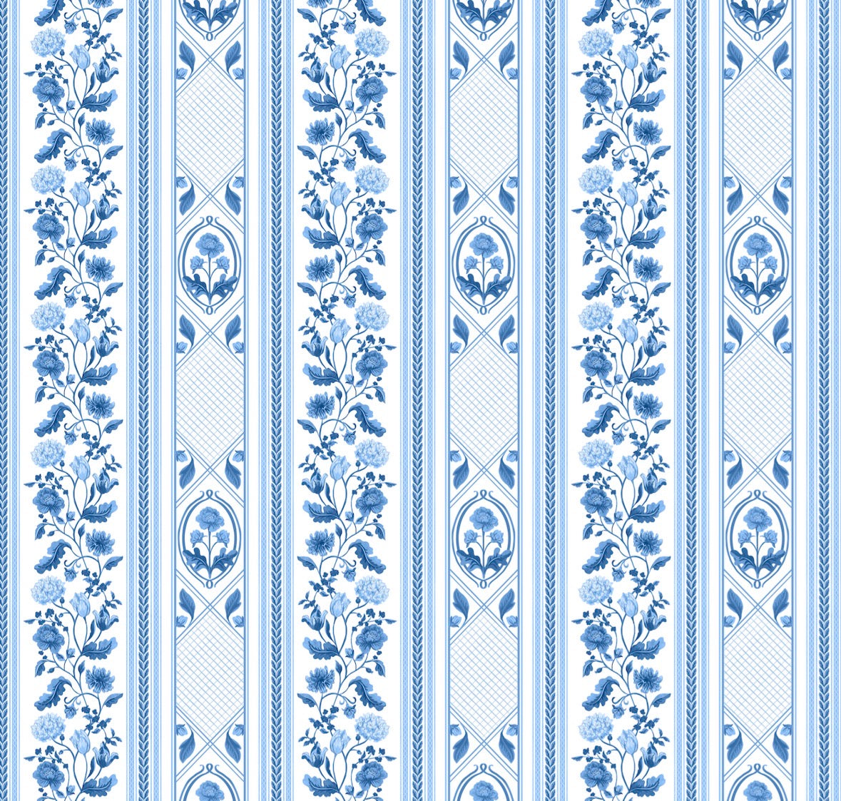 Scalloped Square Game Table Topper | Blooming Lattice