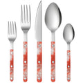 Cutlery Set | Marbled Red