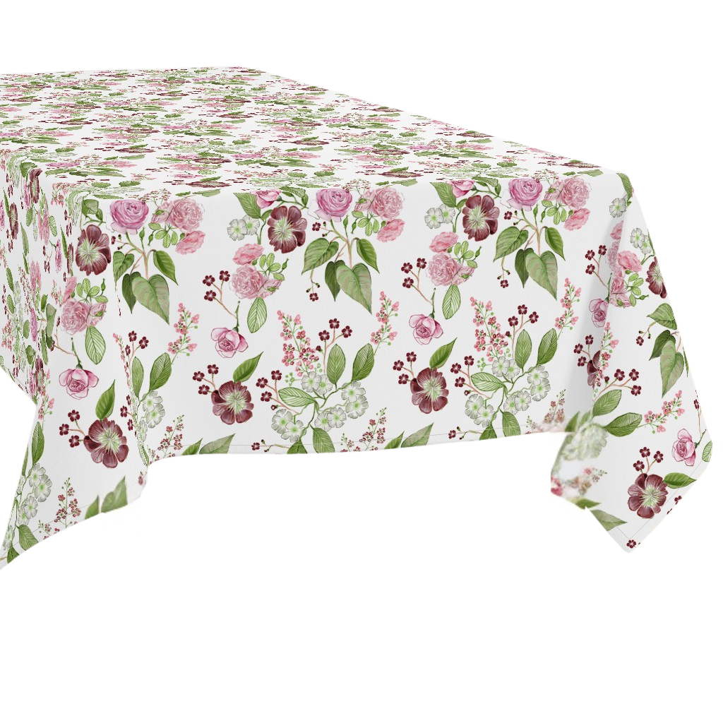 Rectangle Tablecloth | Floral Chintz