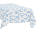 Rectangle Tablecloth | Blue Bamboo Chain