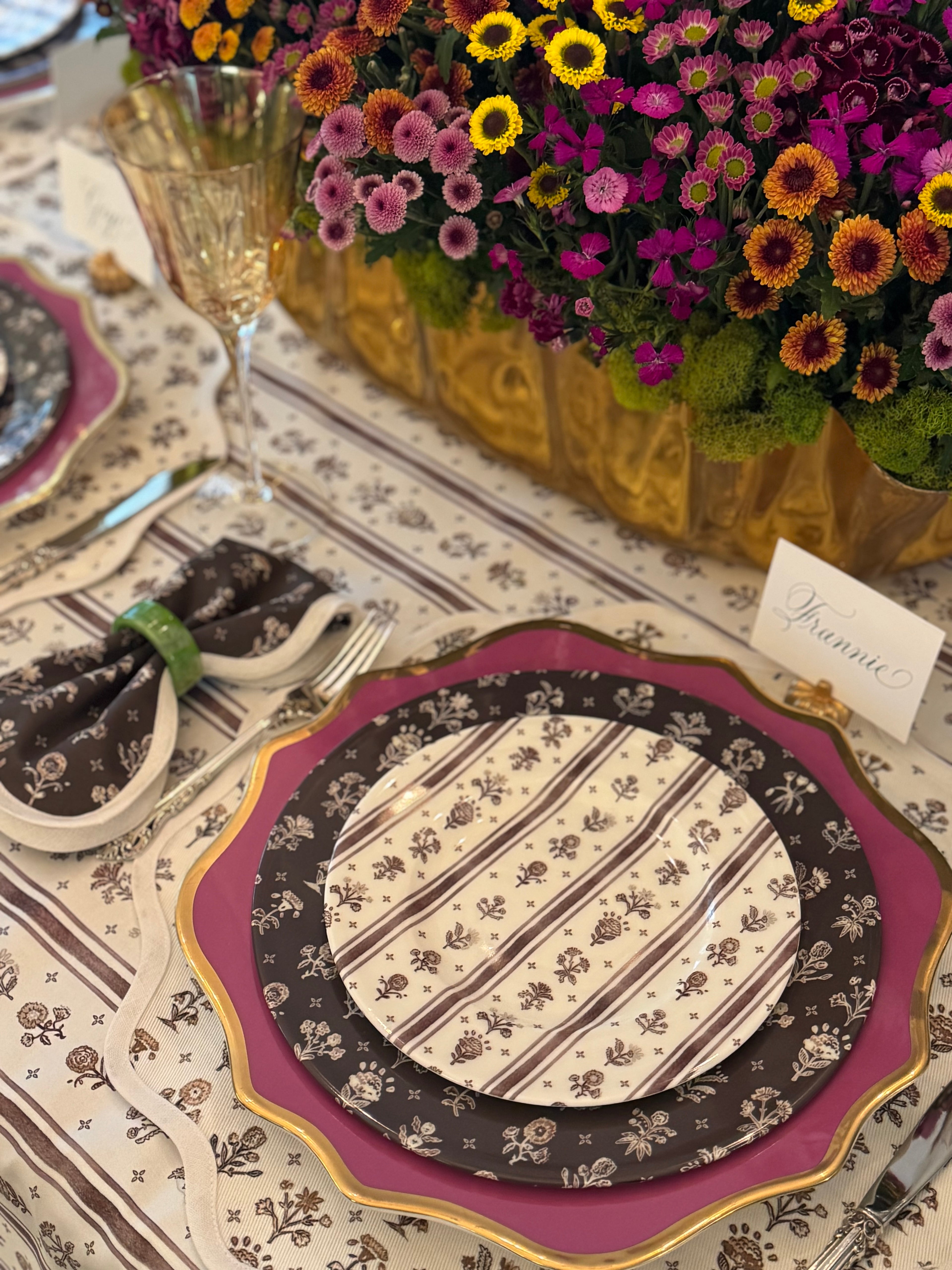 Rectangle Tablecloth | Floral Fête