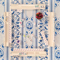 Scalloped Square Game Table Topper | Blooming Lattice