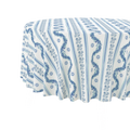 Round Tablecloth | Boxwood Garden - Delft Blue