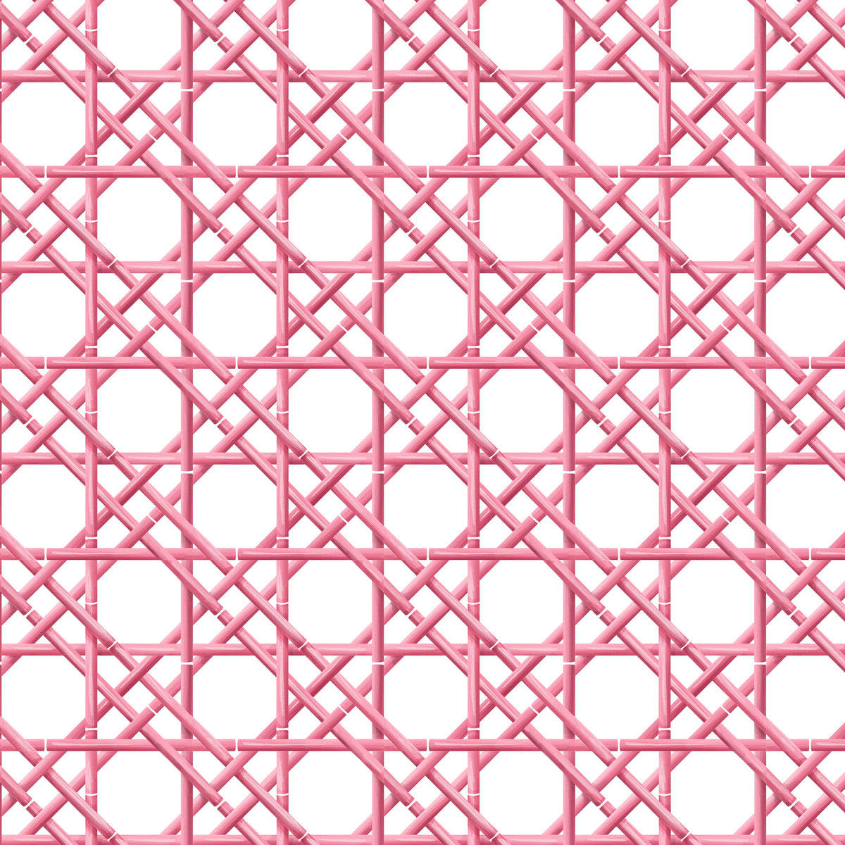 Round Tablecloth | Pink Cane