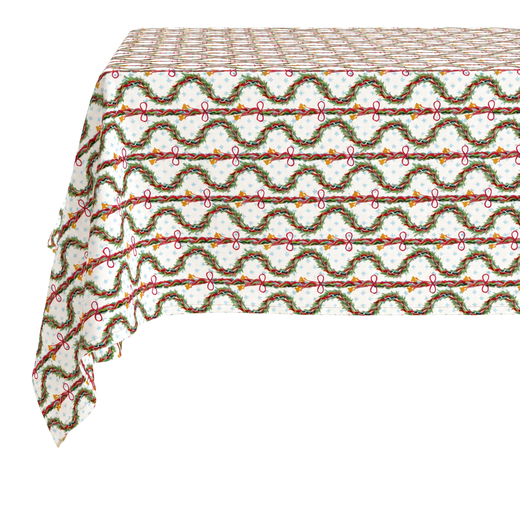 Rectangle Tablecloth | Carol of the Bells