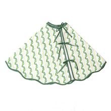 Load image into Gallery viewer, Scalloped Tree Skirt | In a Pear Tree

