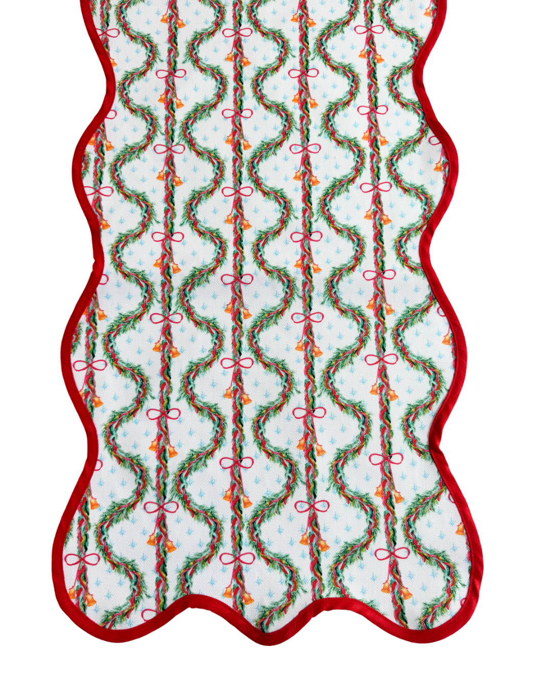Scalloped Runner | Carol of the Bells