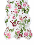 Scalloped Runner | Floral Chintz
