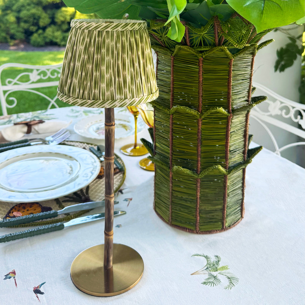 Jungle bamboo lamp