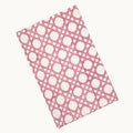 Bamboo Pink Trellis Tablecloth